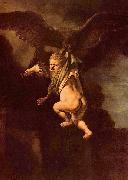 Ganymed in den Fangen des Adlers Rembrandt Peale